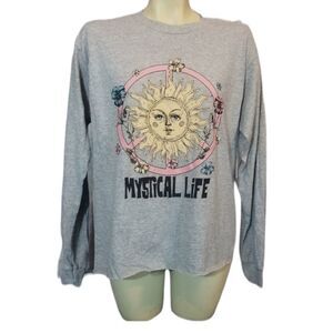 Cozy Rozy Grey Mystical Life Sleep Shirt‎